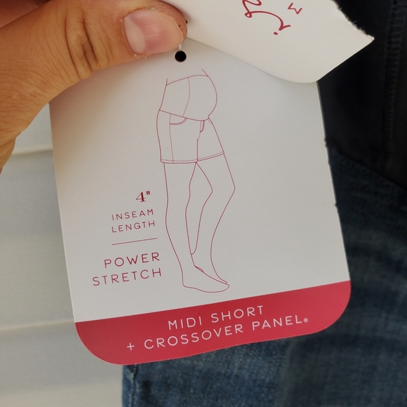 Isabel Maternity denim shorts - Picture 8 of 10